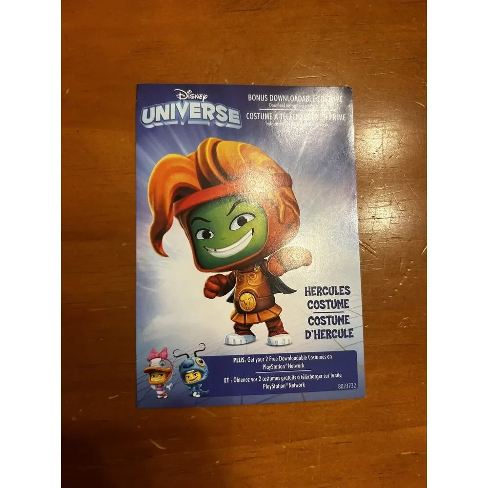 N/A disney universe