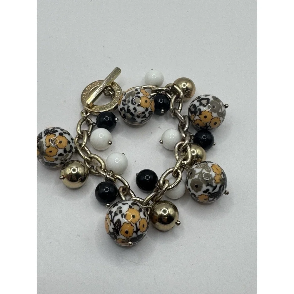 Vera Bradley Charm Bracelet Vintage Costume Jewelry