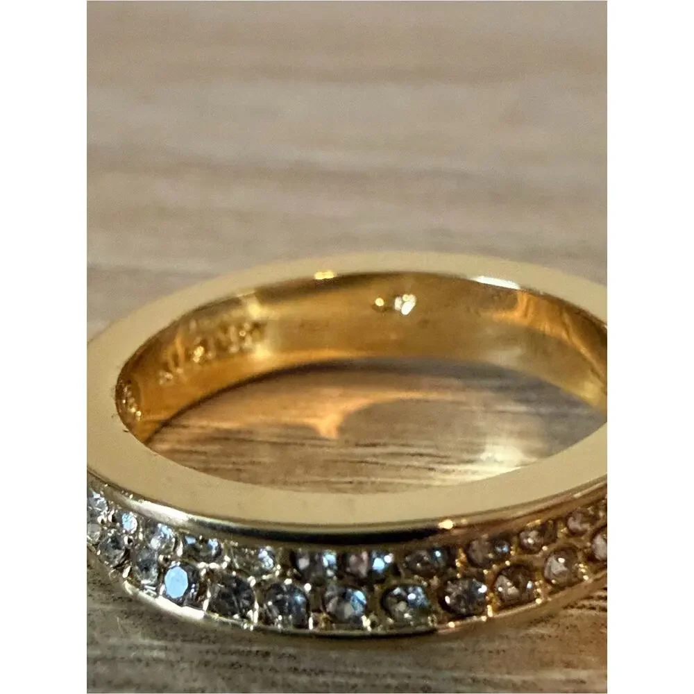 Tory Burch sparkling stacked tags