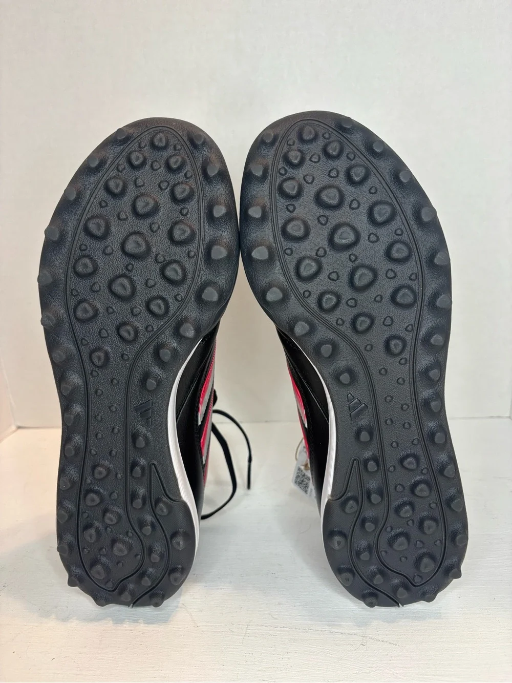 adidas black three