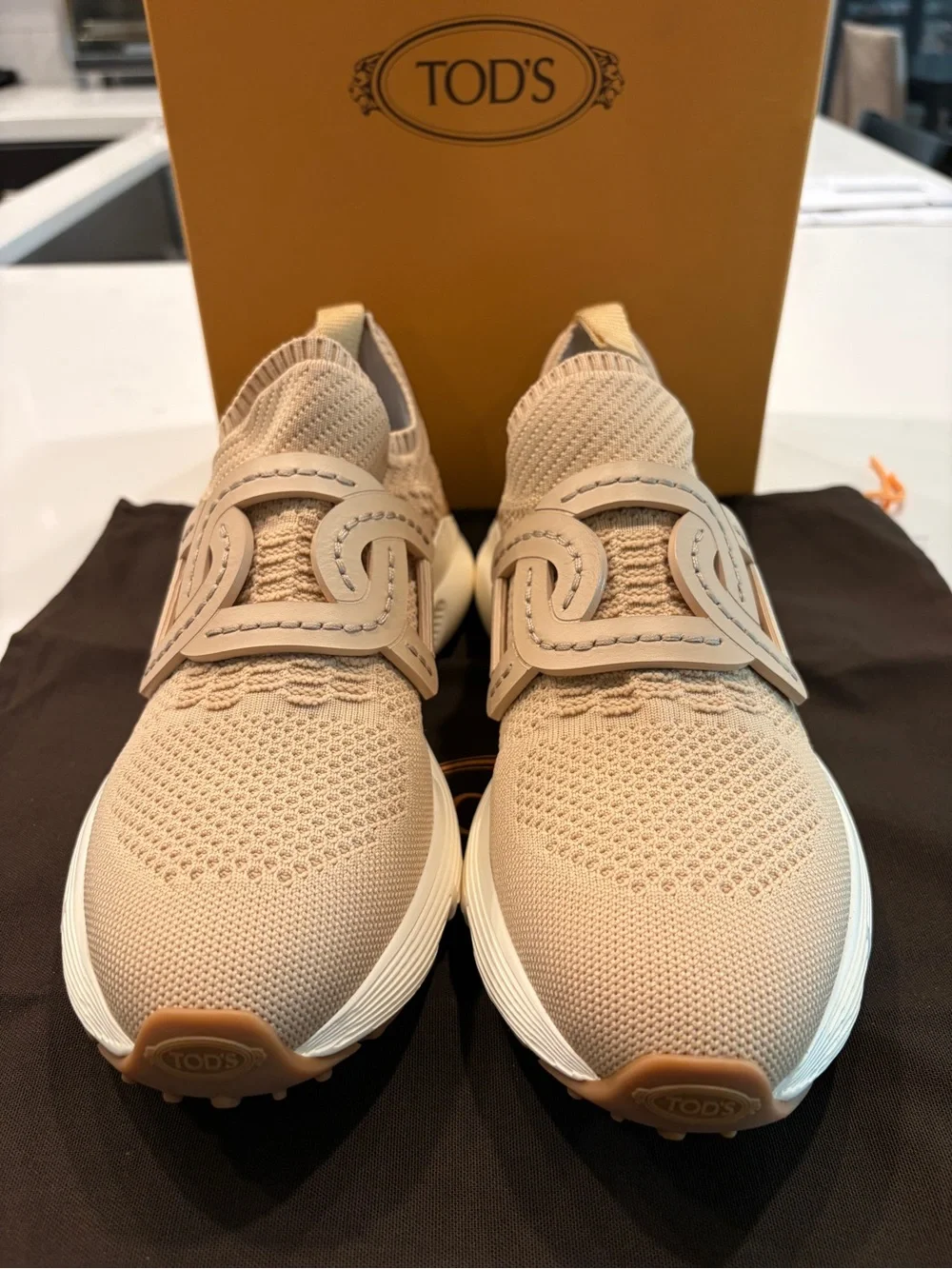 Tods comfort stitching