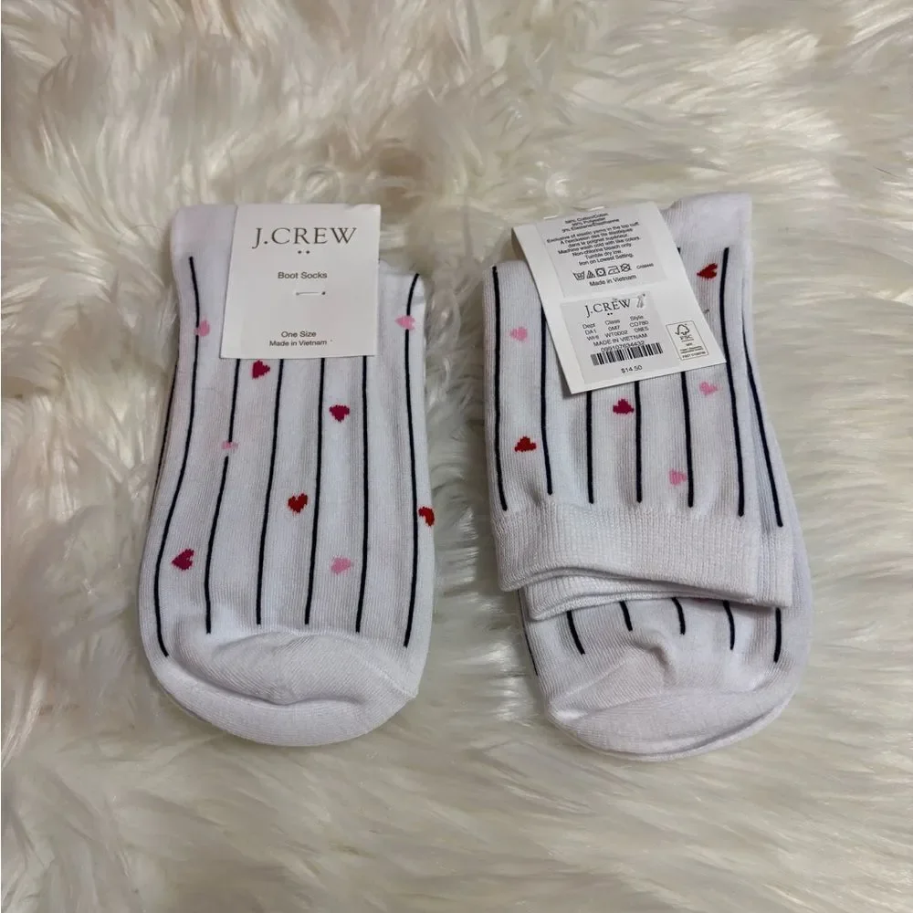 J. Crew hearts socks