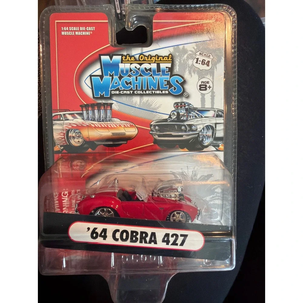 Muscle‎ Machines 64 Cobra 427 Red 1:64 Scale Die-Cast Car Funline 71151 New