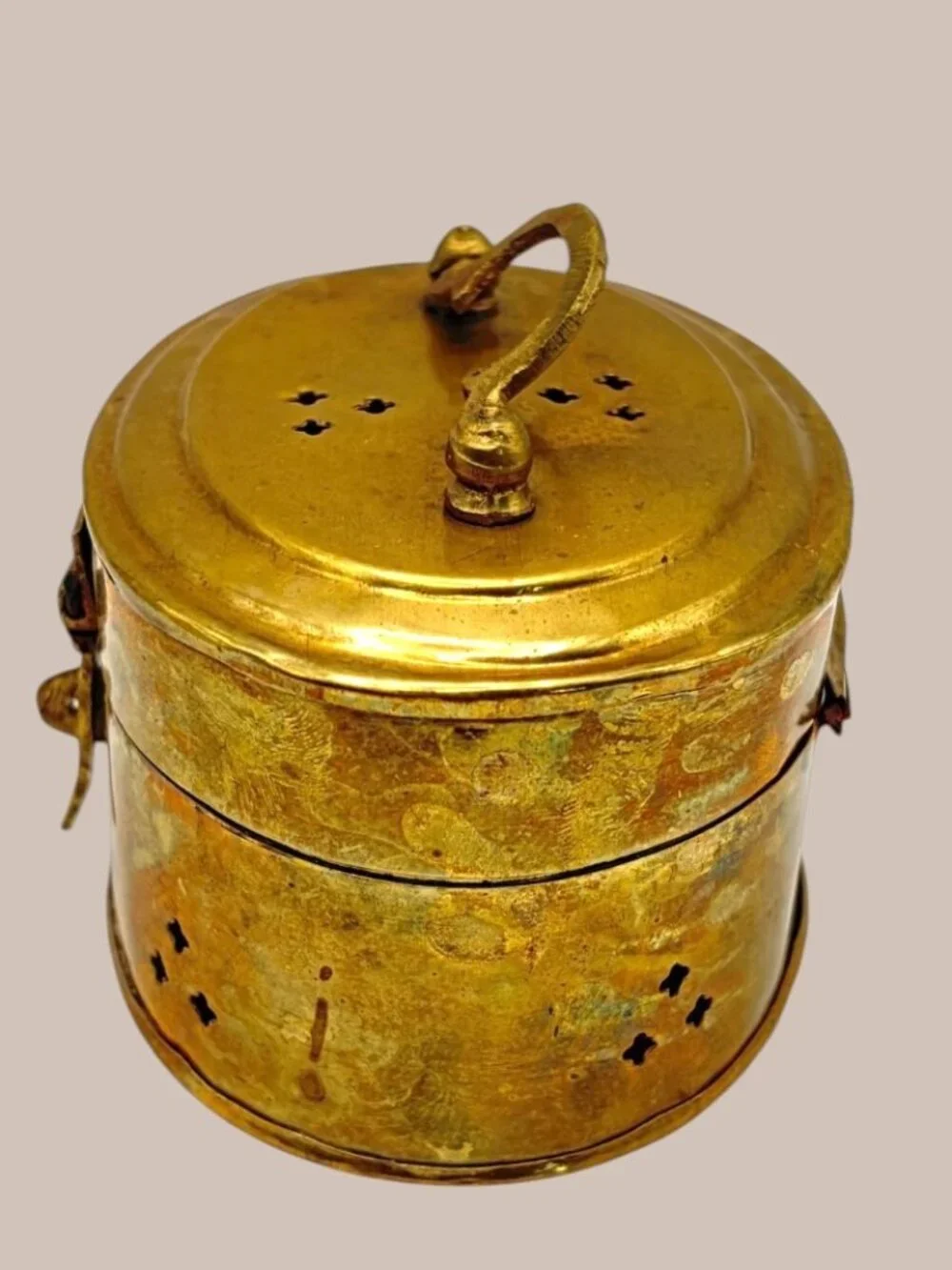 Vintage Brass indian patina