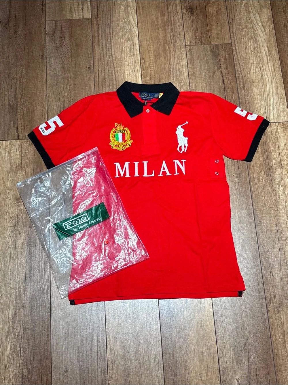 Ralph Lauren crest embroidered wear
