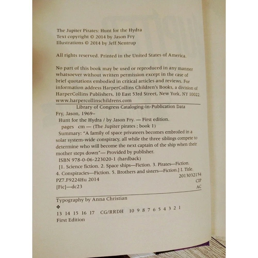 Book jupiter pirates