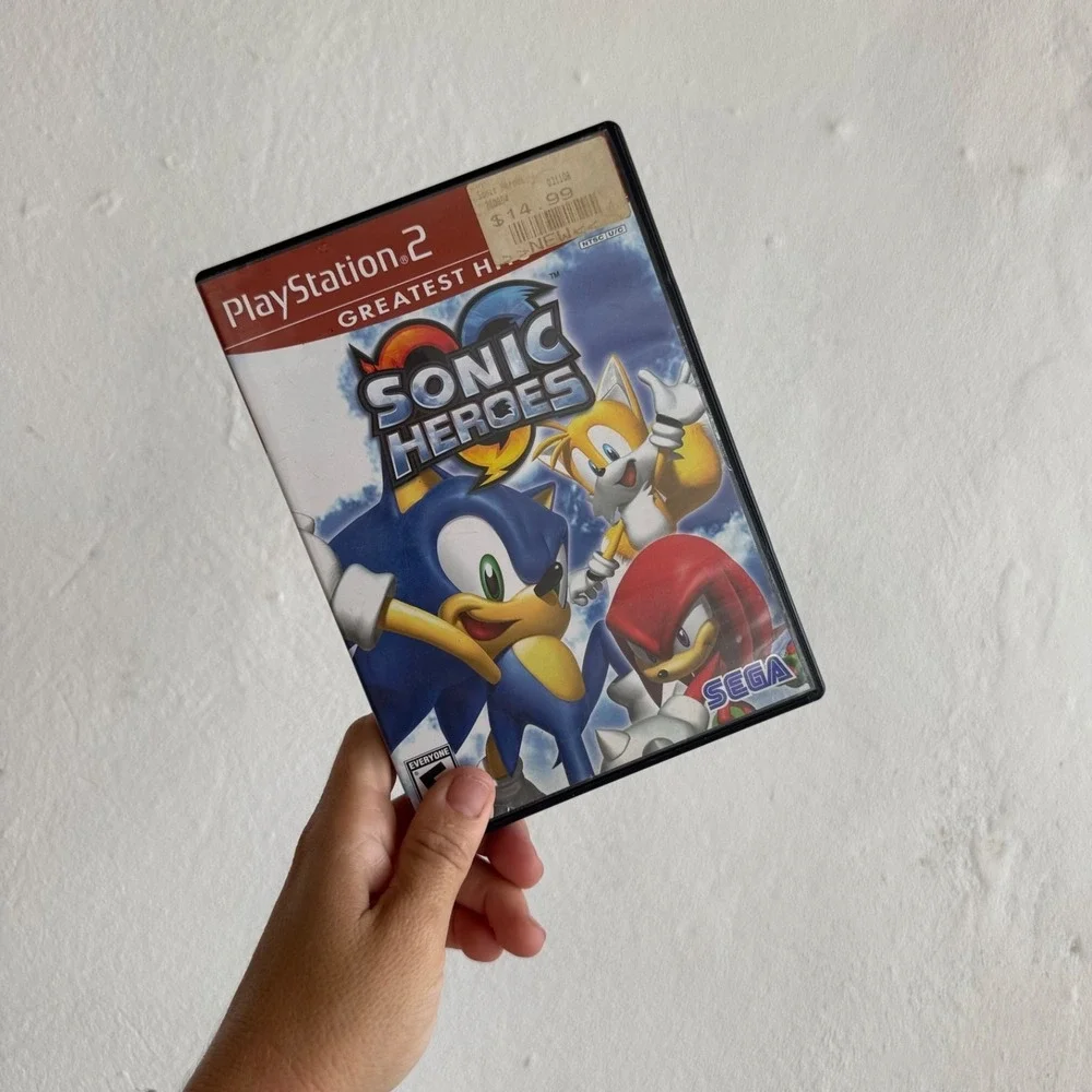 Sonic Heroes Greatest Hits PS2‎ PlayStation 2 Case Manual Untested
