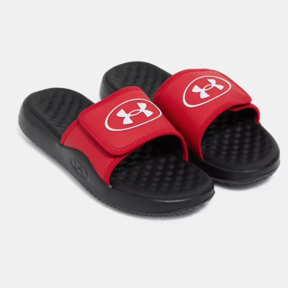 Under Armour Ignite Pro 8 6000337-600 Slide Men's Red Slip-On Sandals JAX1987