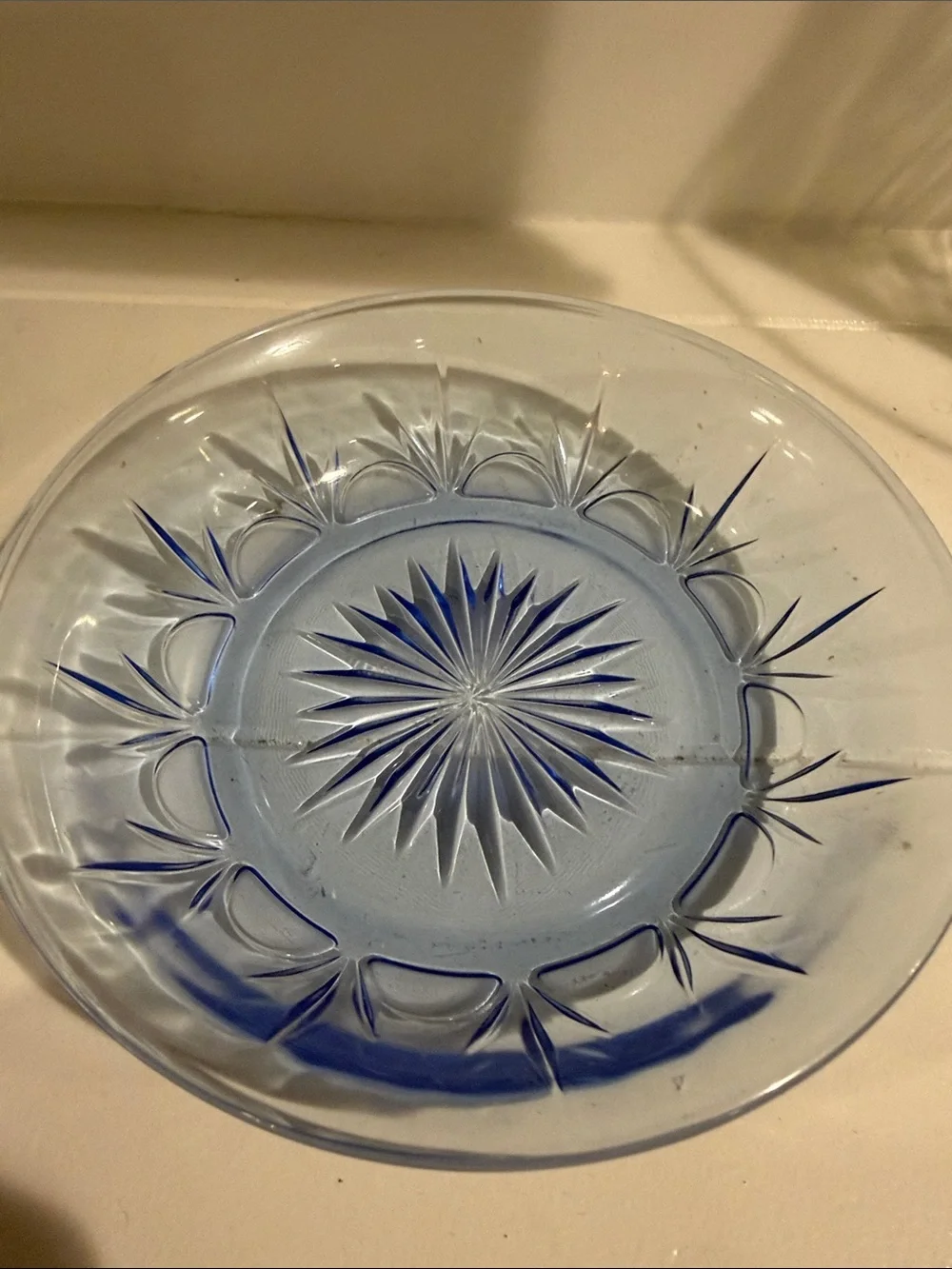 Fostoria elegant blue