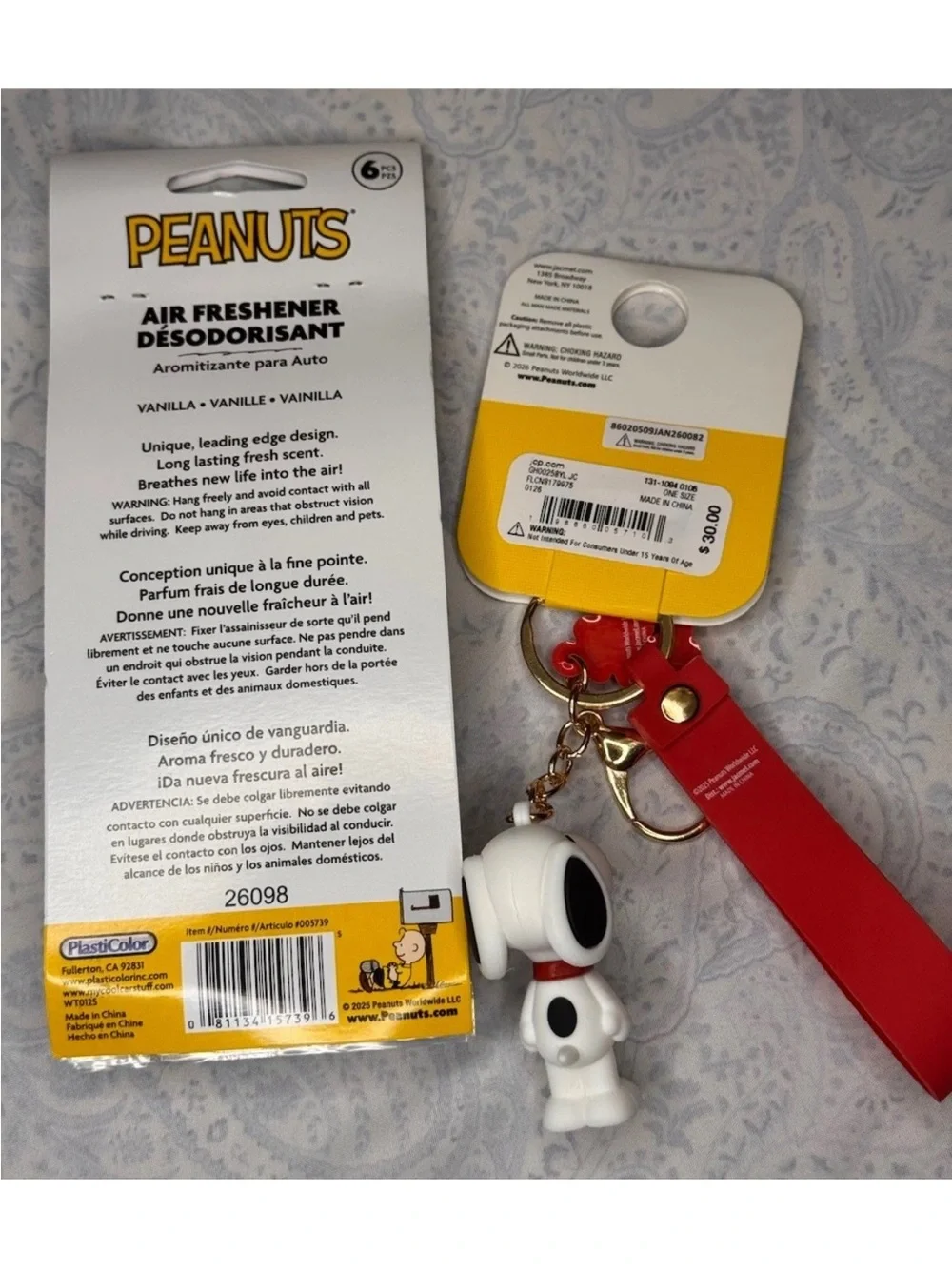 Peanuts car additionally