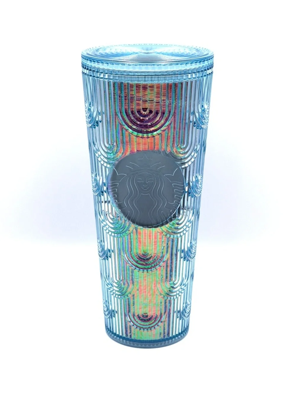 Starbucks Tumbler Spring 2022 Iridescent Mermaid Scales Venti 24 oz Cold Cup