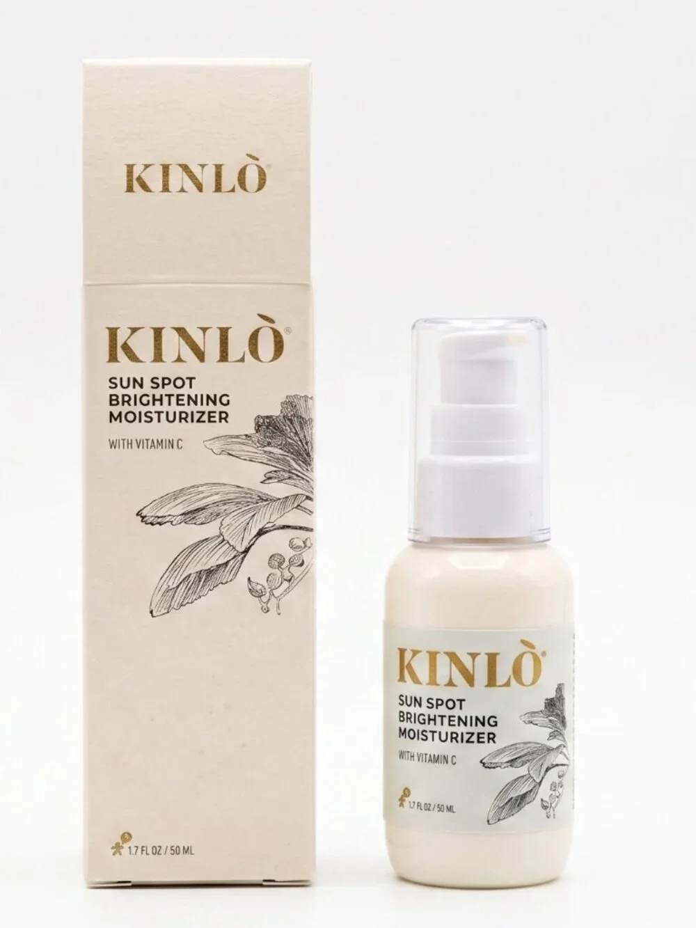 KINLO Sun Spot Brightening Moisturizer - 1.7 fl oz. (50 ml.)