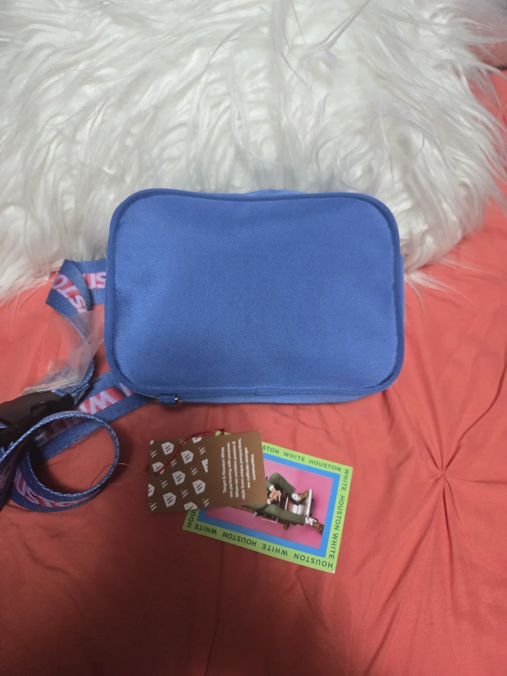White House Black Market blue crossbody