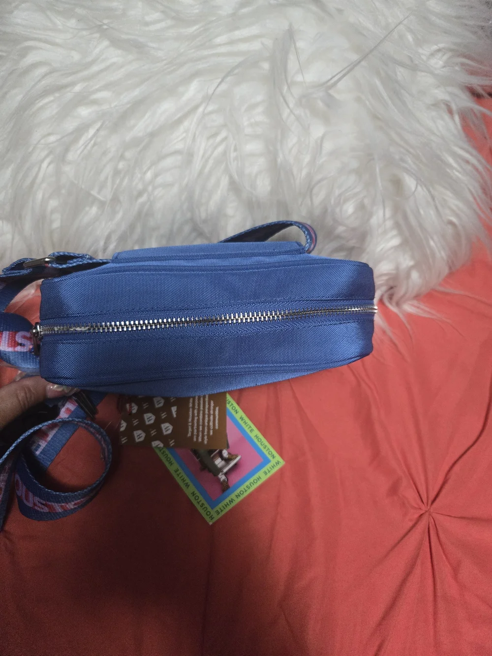White House Black Market blue crossbody