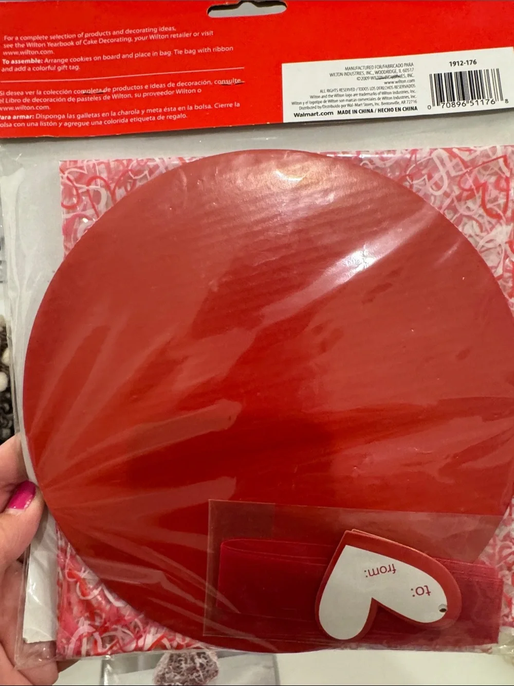 Wilton cookie plate