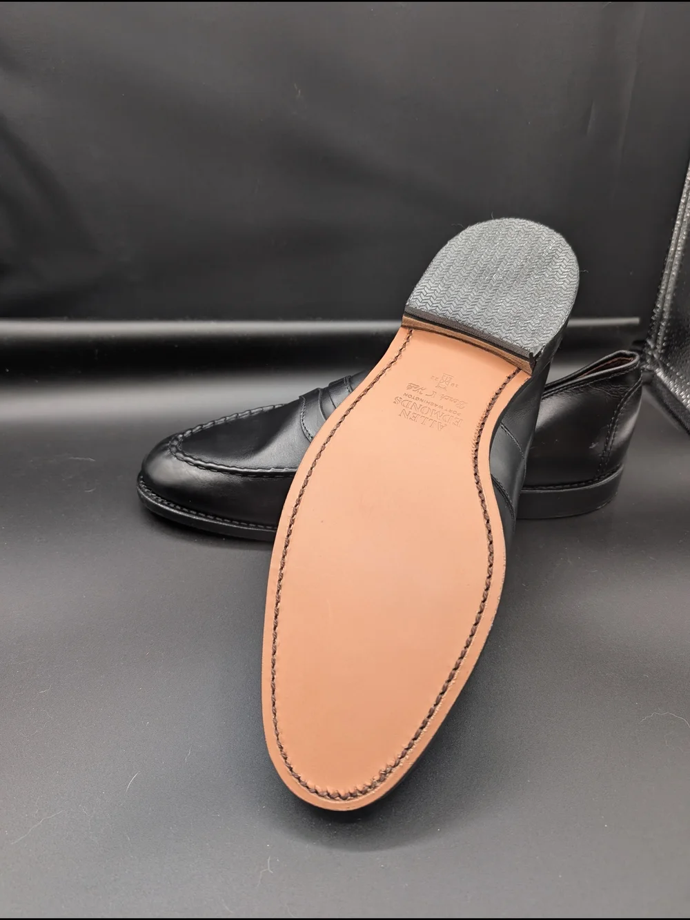 Allen Edmonds sleek black
