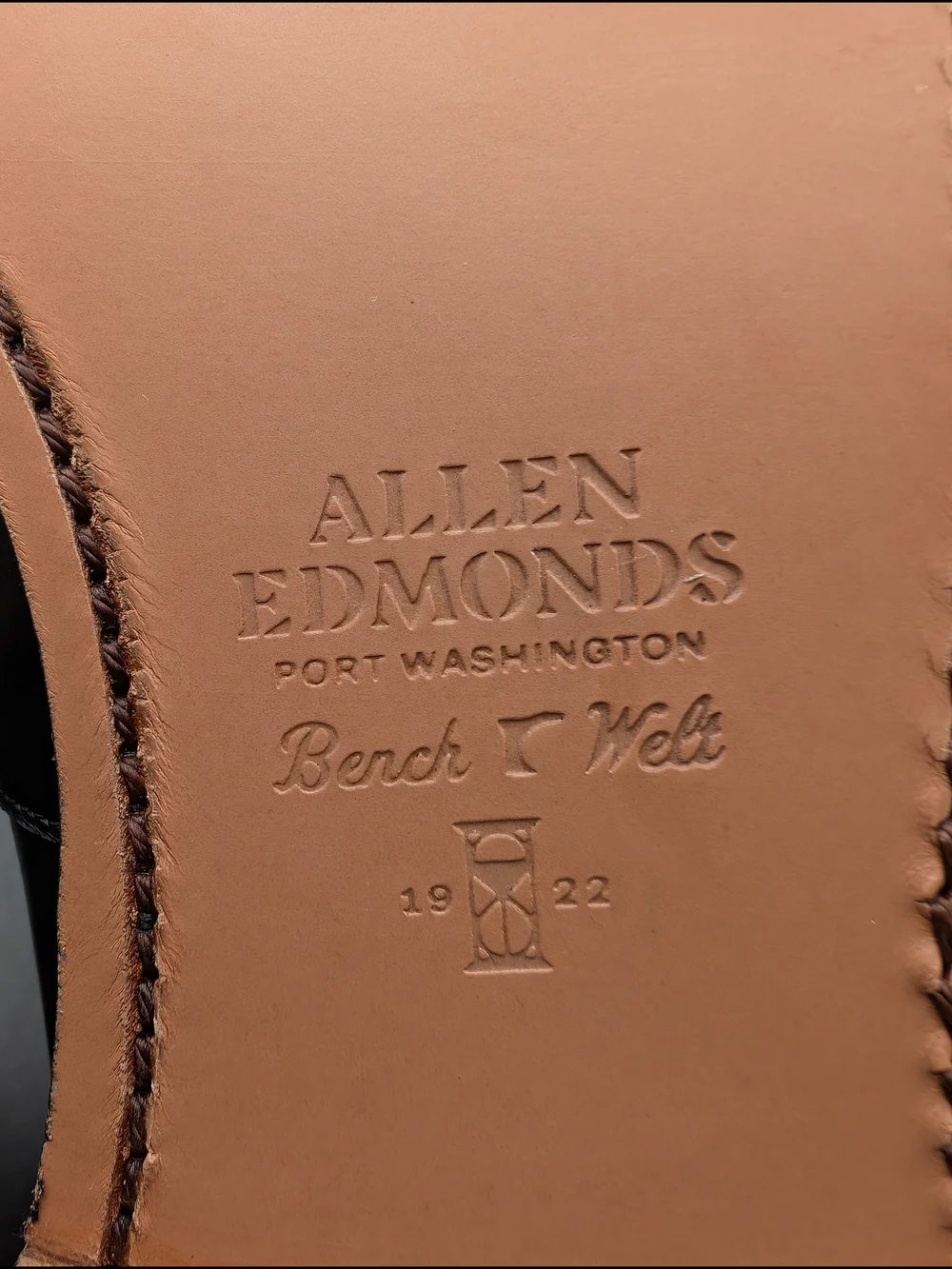 Allen Edmonds sleek black