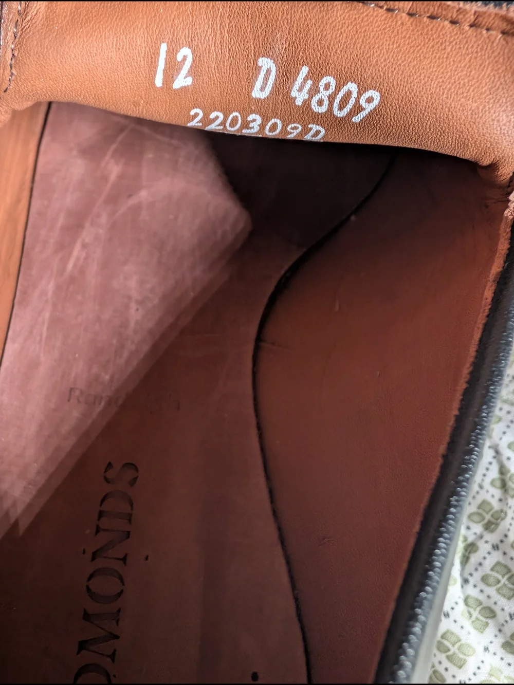 Allen Edmonds sleek black