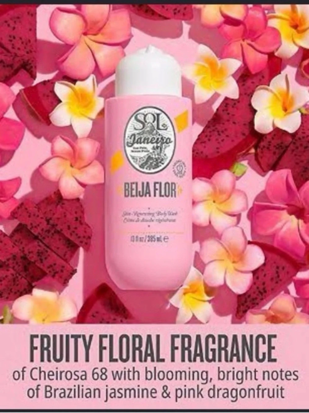 Sol  3oz Beija Flor Elasti Body Wash 3oz