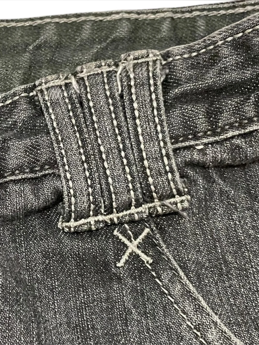 Jordan owned denim inseam