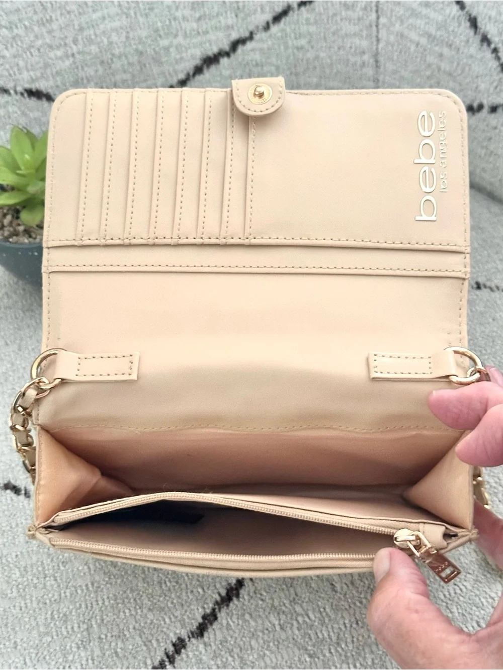 bebe faux secure