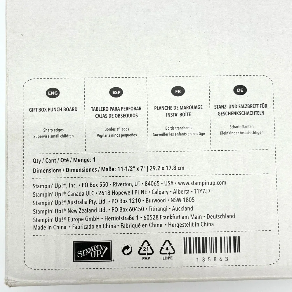 Stampin Up! set stampin