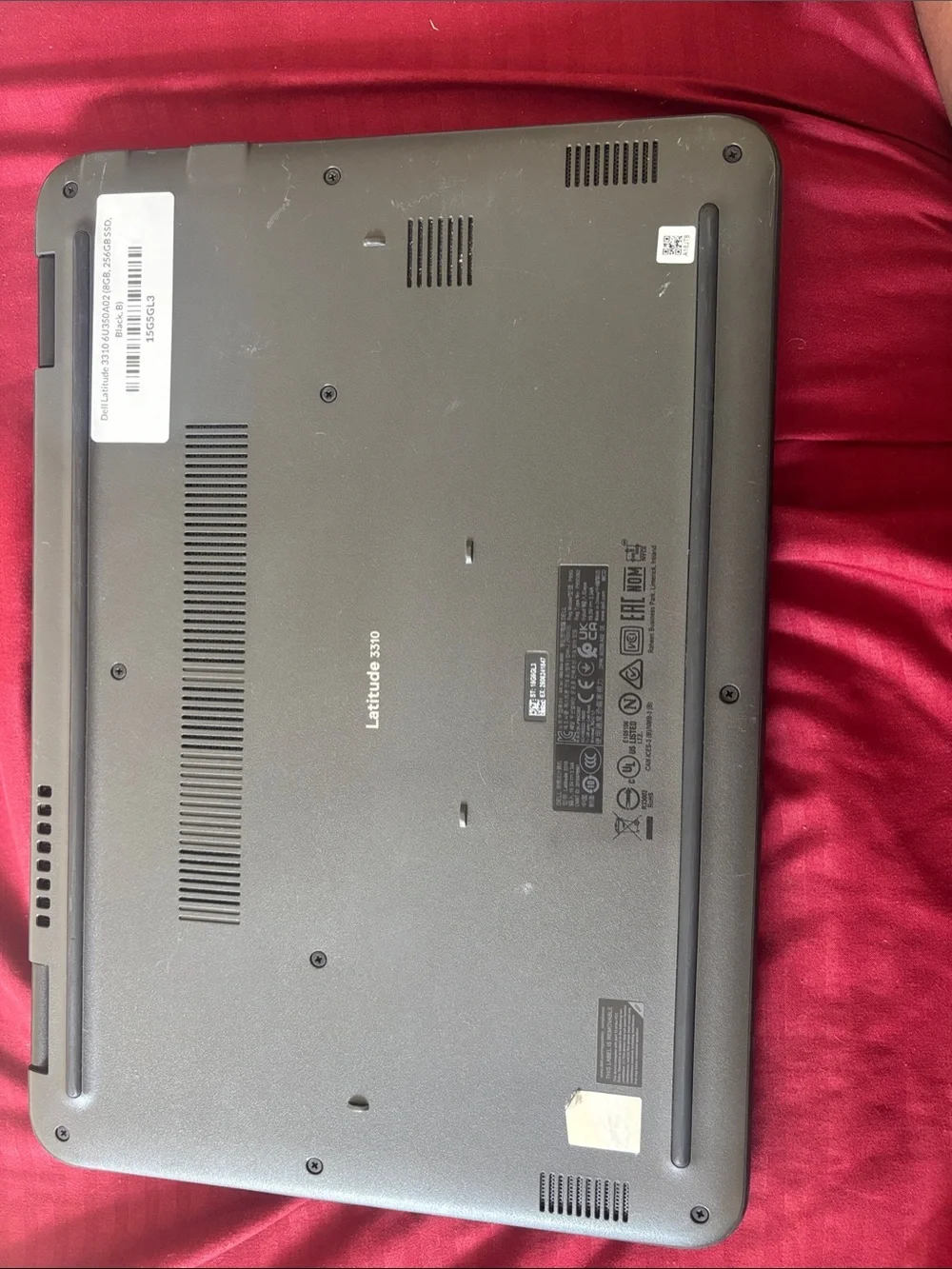 Dell laptop brushed