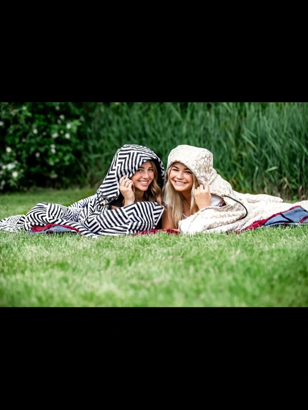 Minky Couture outdoor blanket