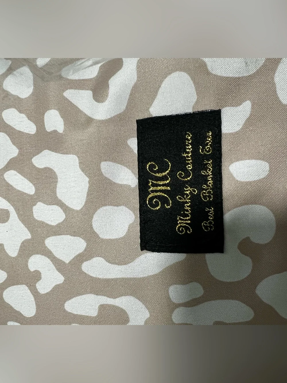 Minky Couture outdoor blanket