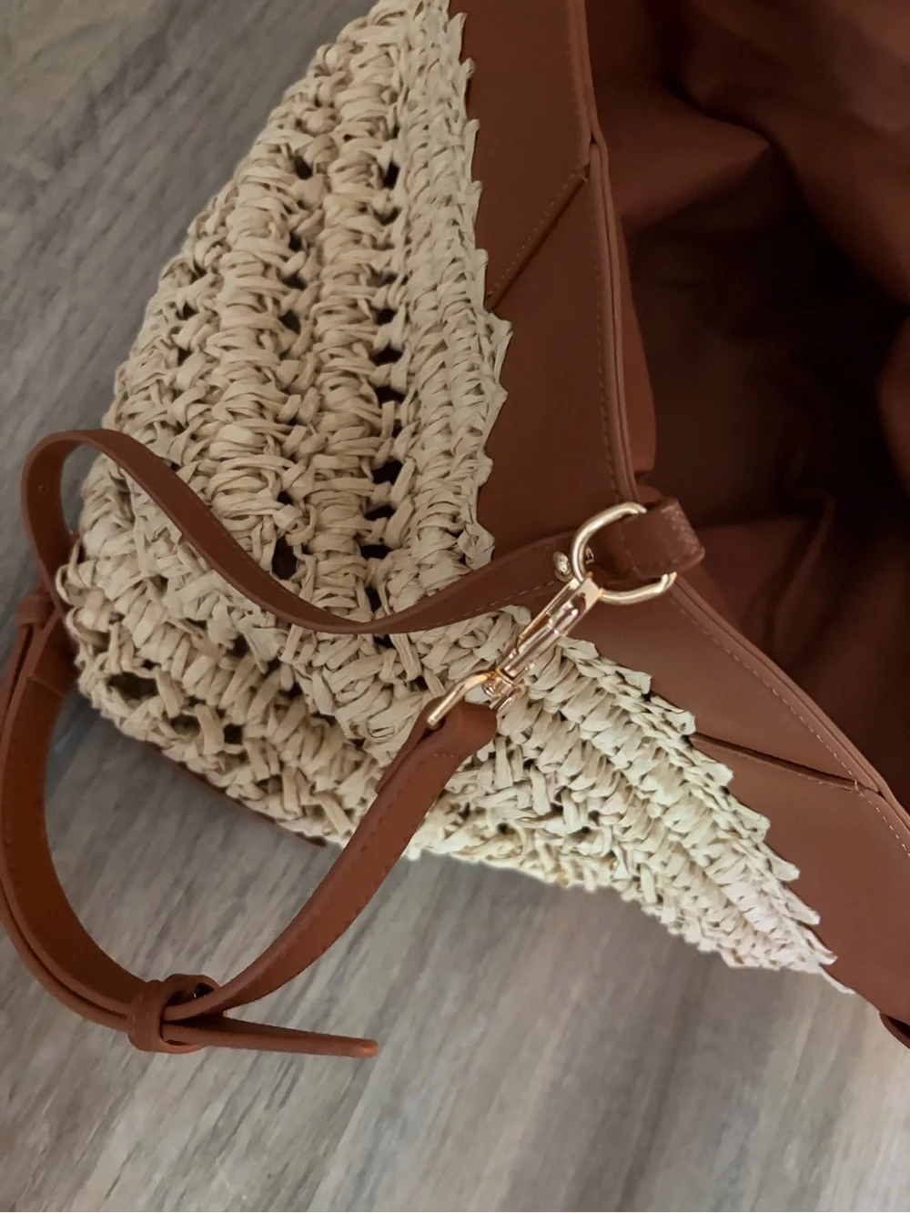 Anthropologie woven straw