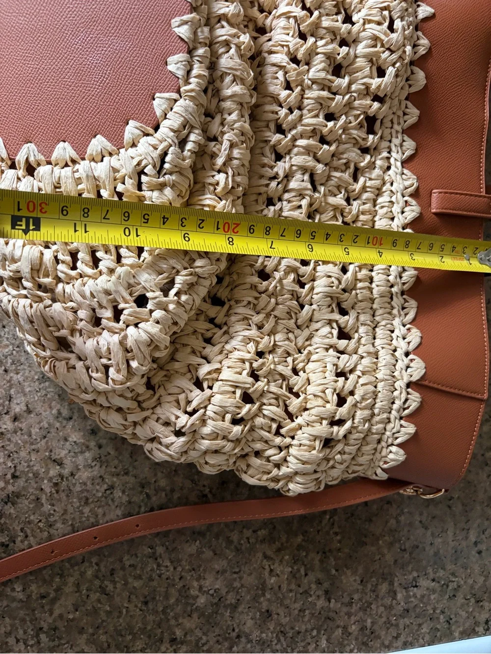 Anthropologie woven straw