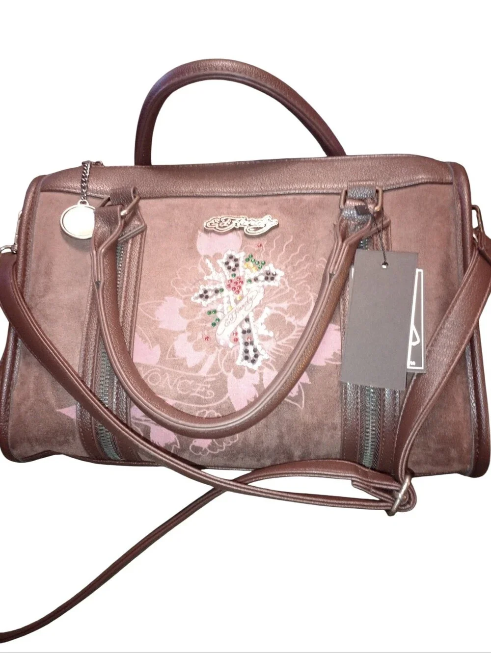 Ed Hardy zip detachable front