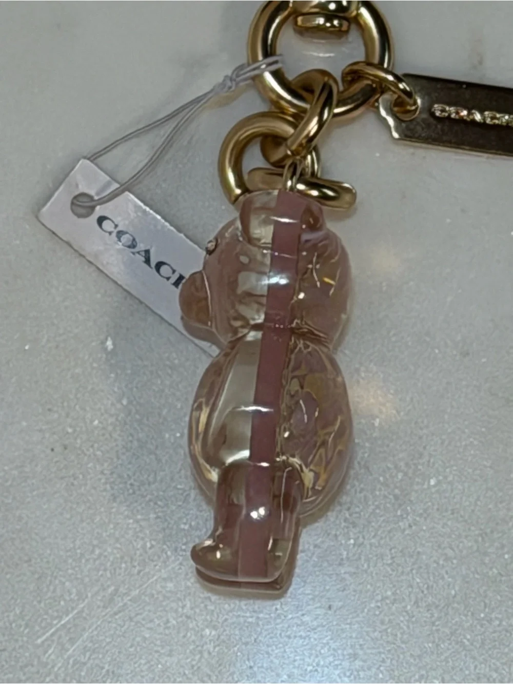 Coach nwt gummy