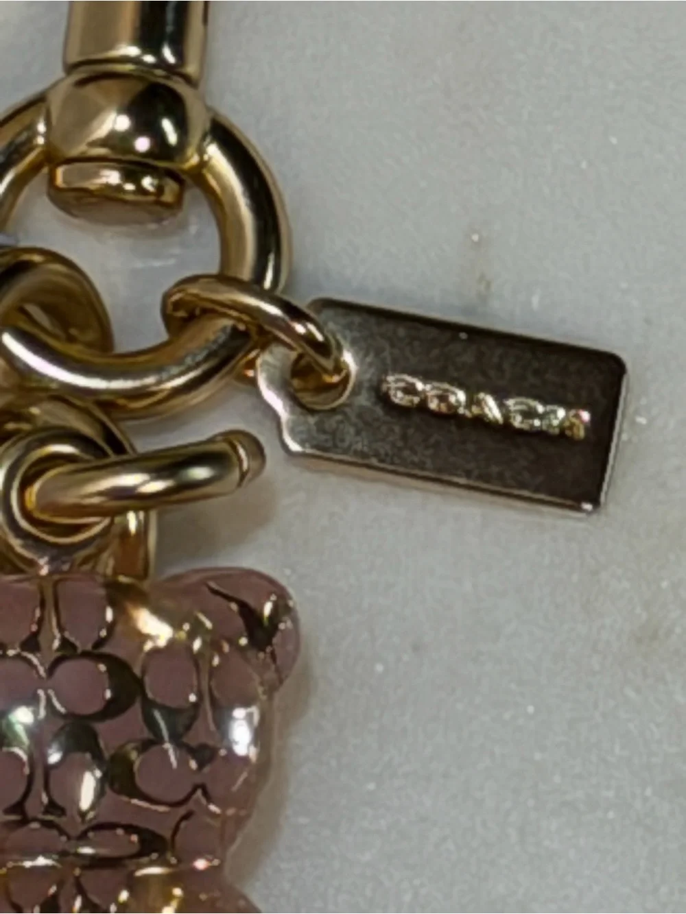 Coach nwt gummy