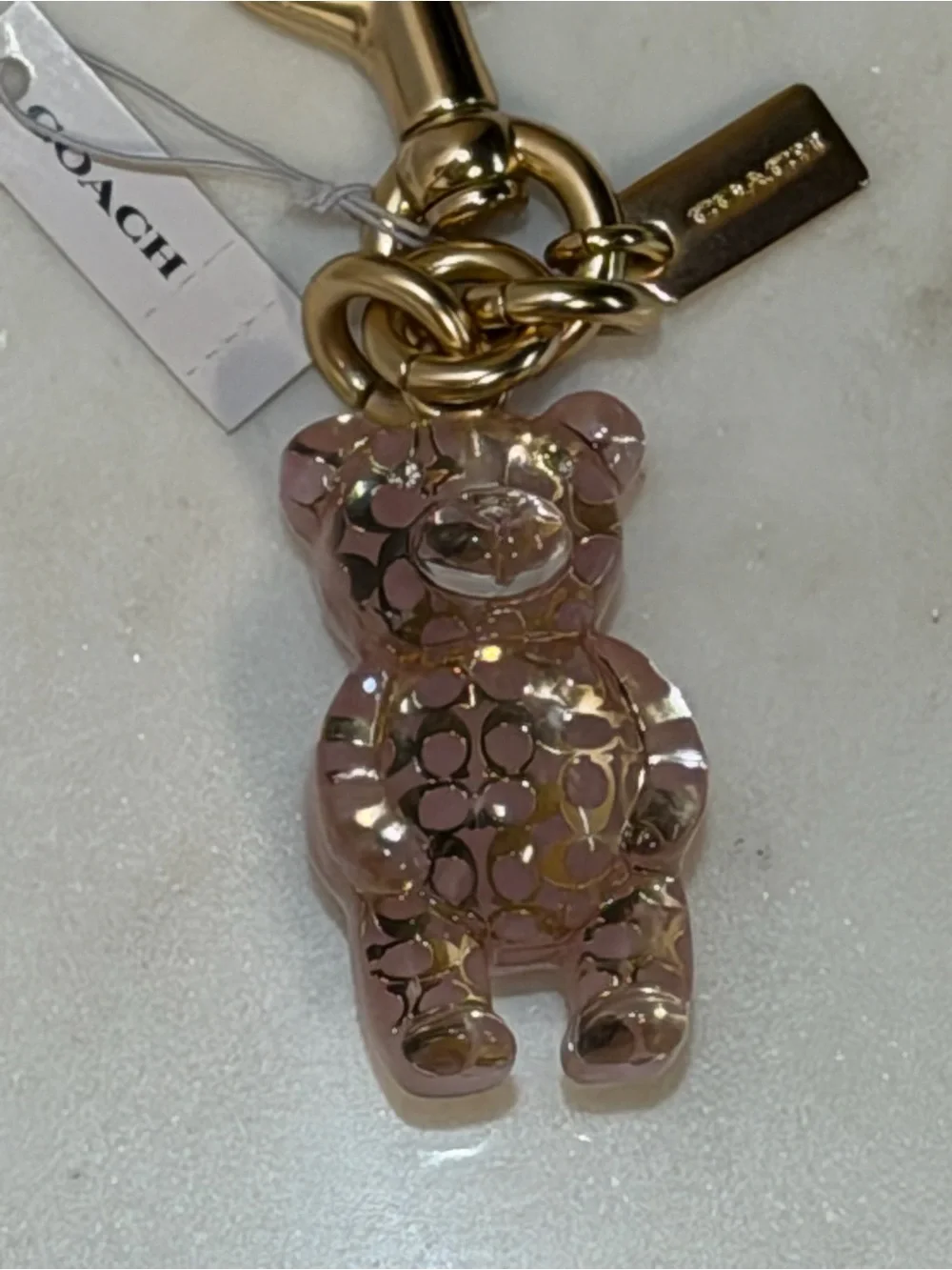 Coach nwt gummy