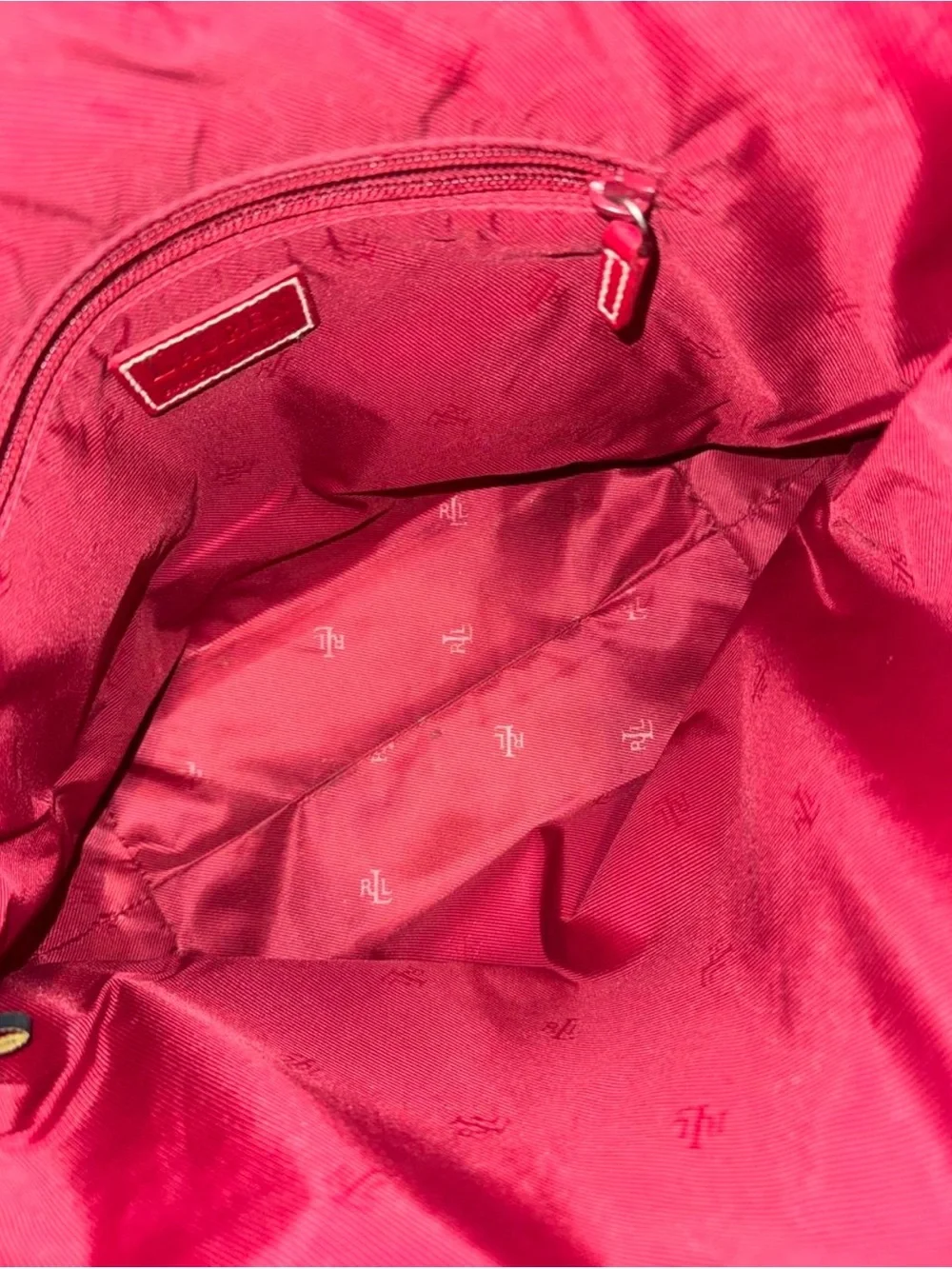 Ralph Lauren monogram print