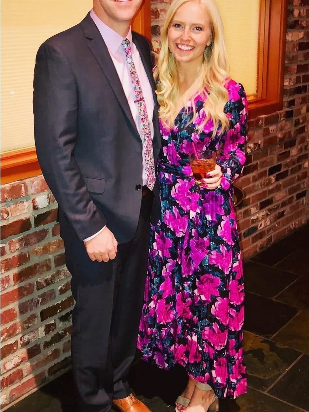 Wayf wrap dress