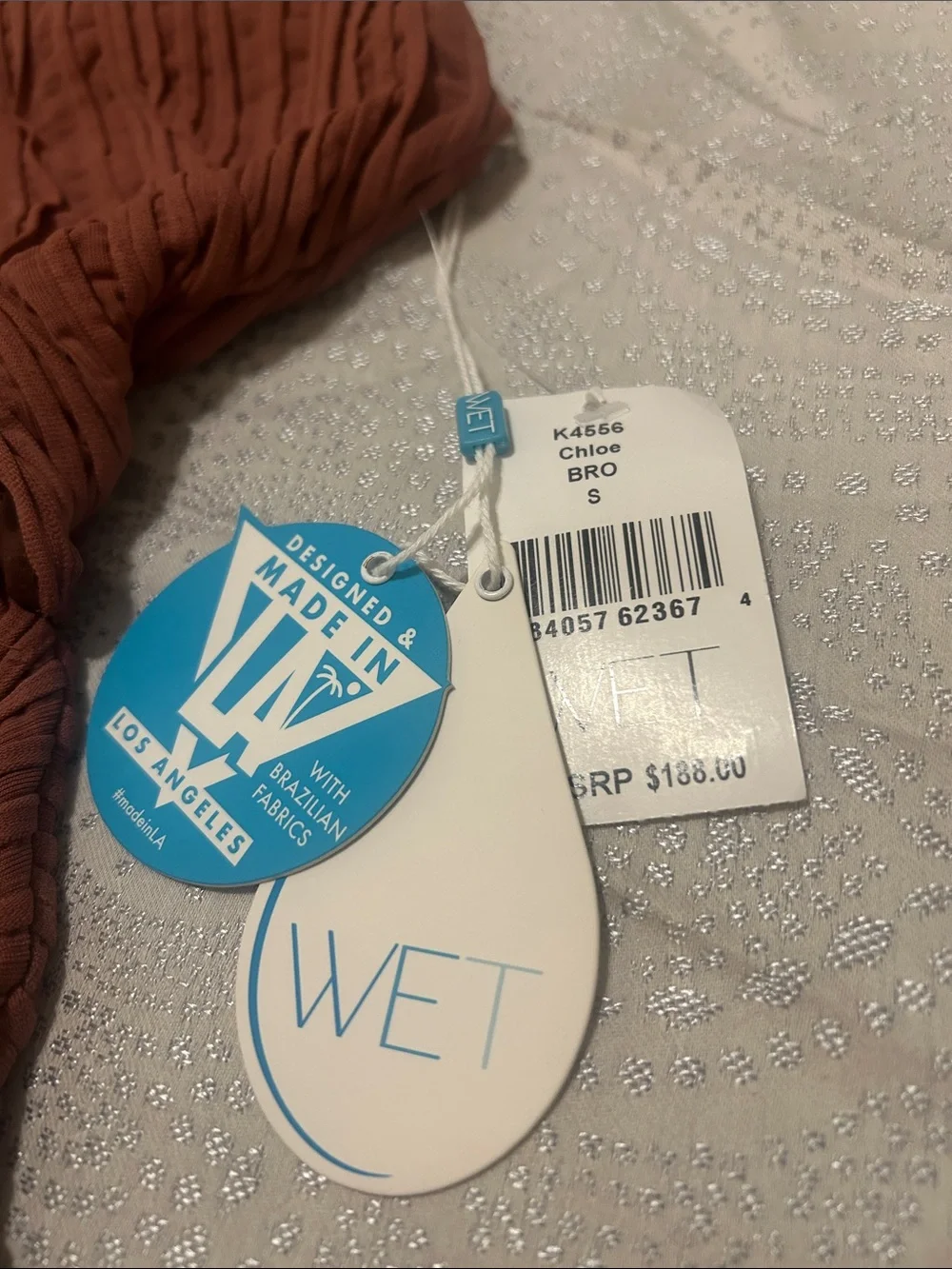 Wet Swimwear ribbed one