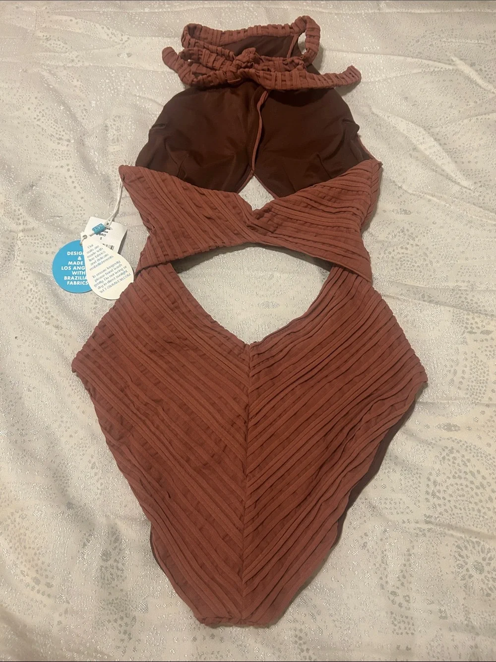 Wet Swimwear ribbed one