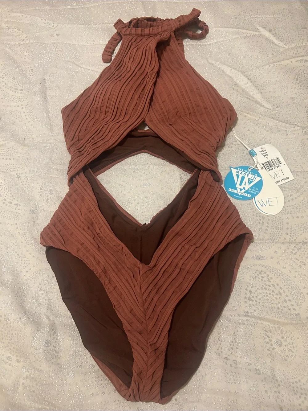 Wet Swimwear ribbed one