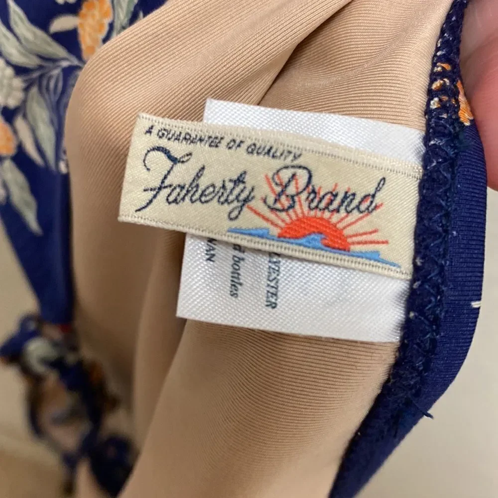Faherty floral print