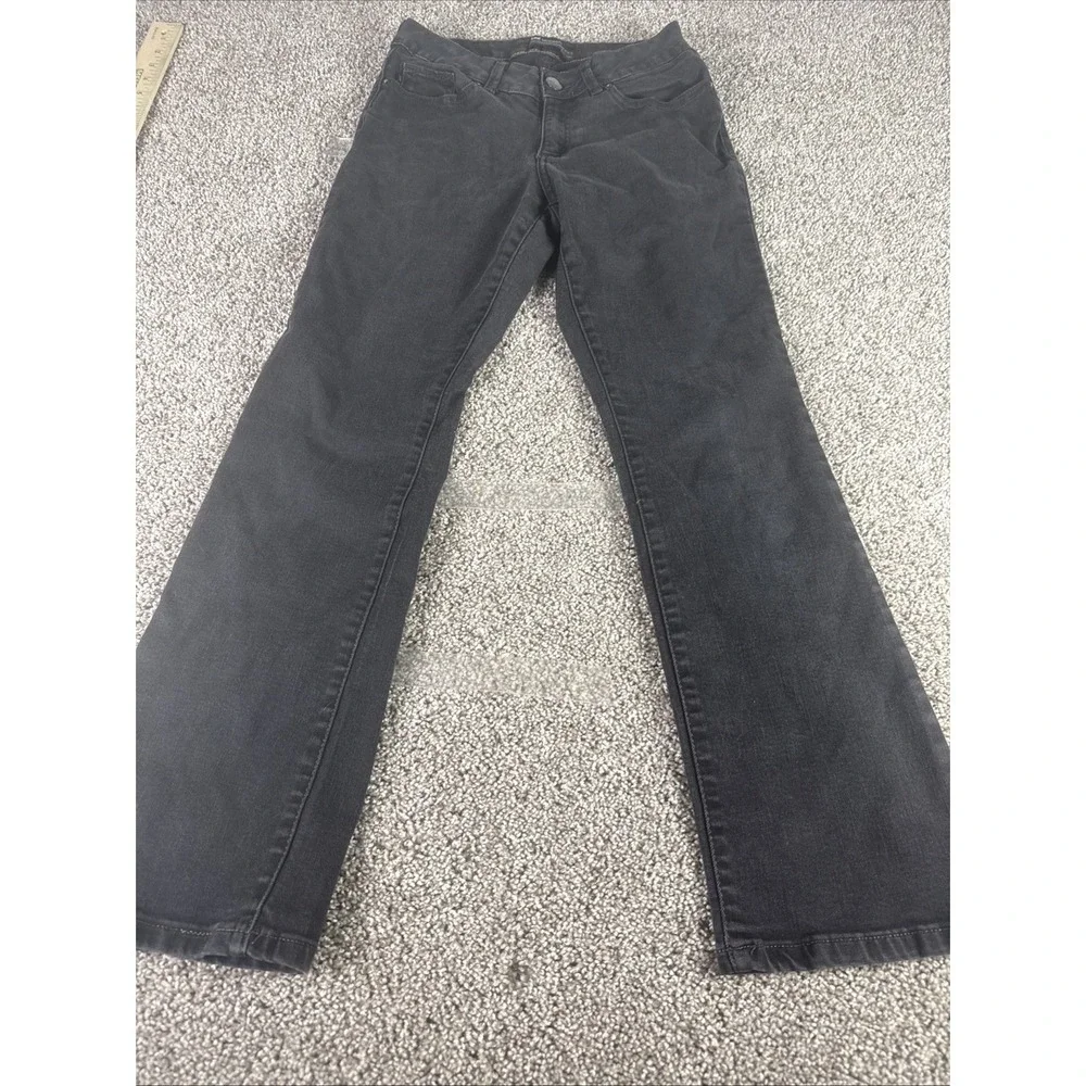 LEE Jeans Womens Curvy Fit Bootcut Modern Series Dark Wash‎ Blue Denim W28