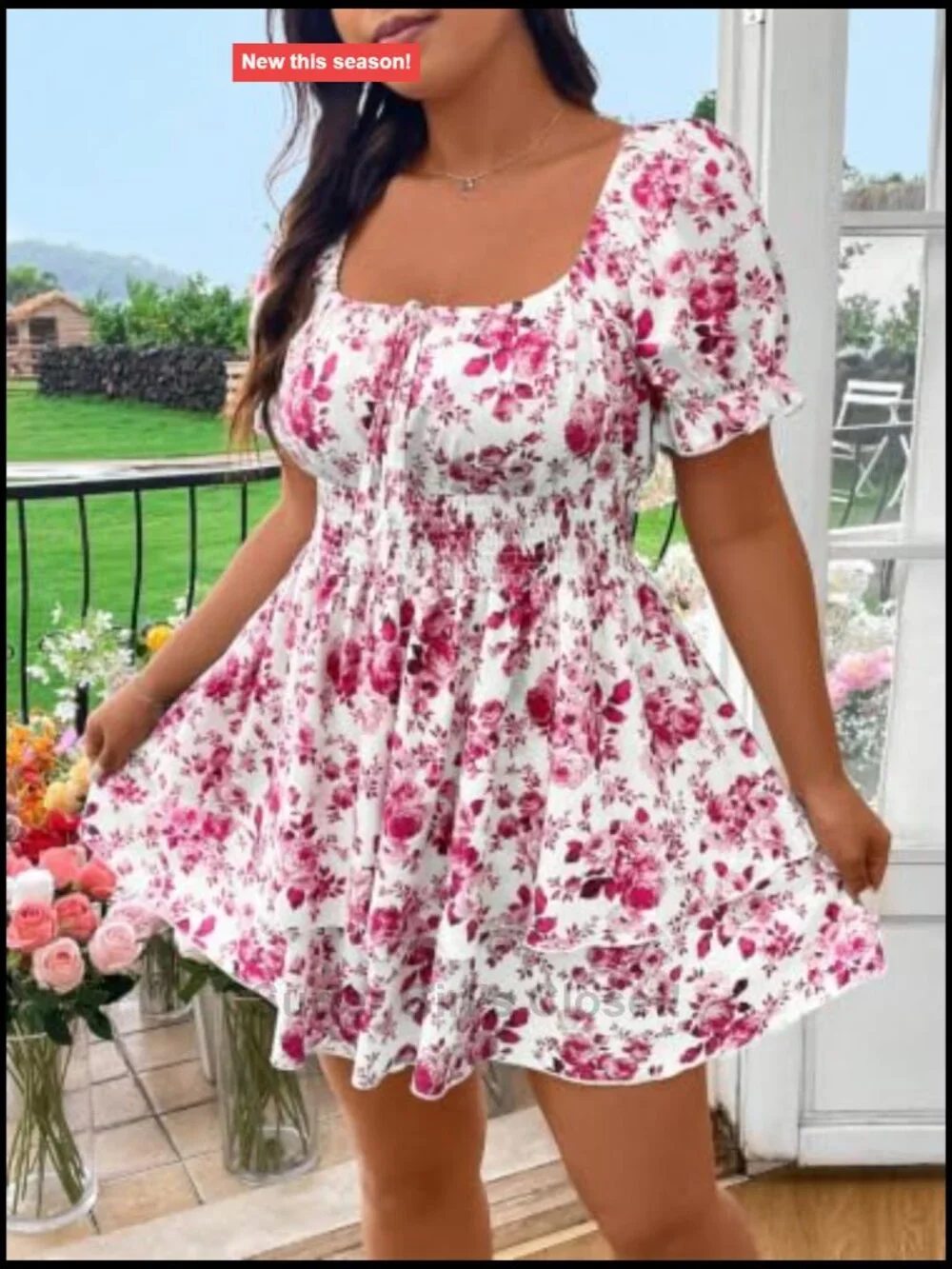 N/A floral print