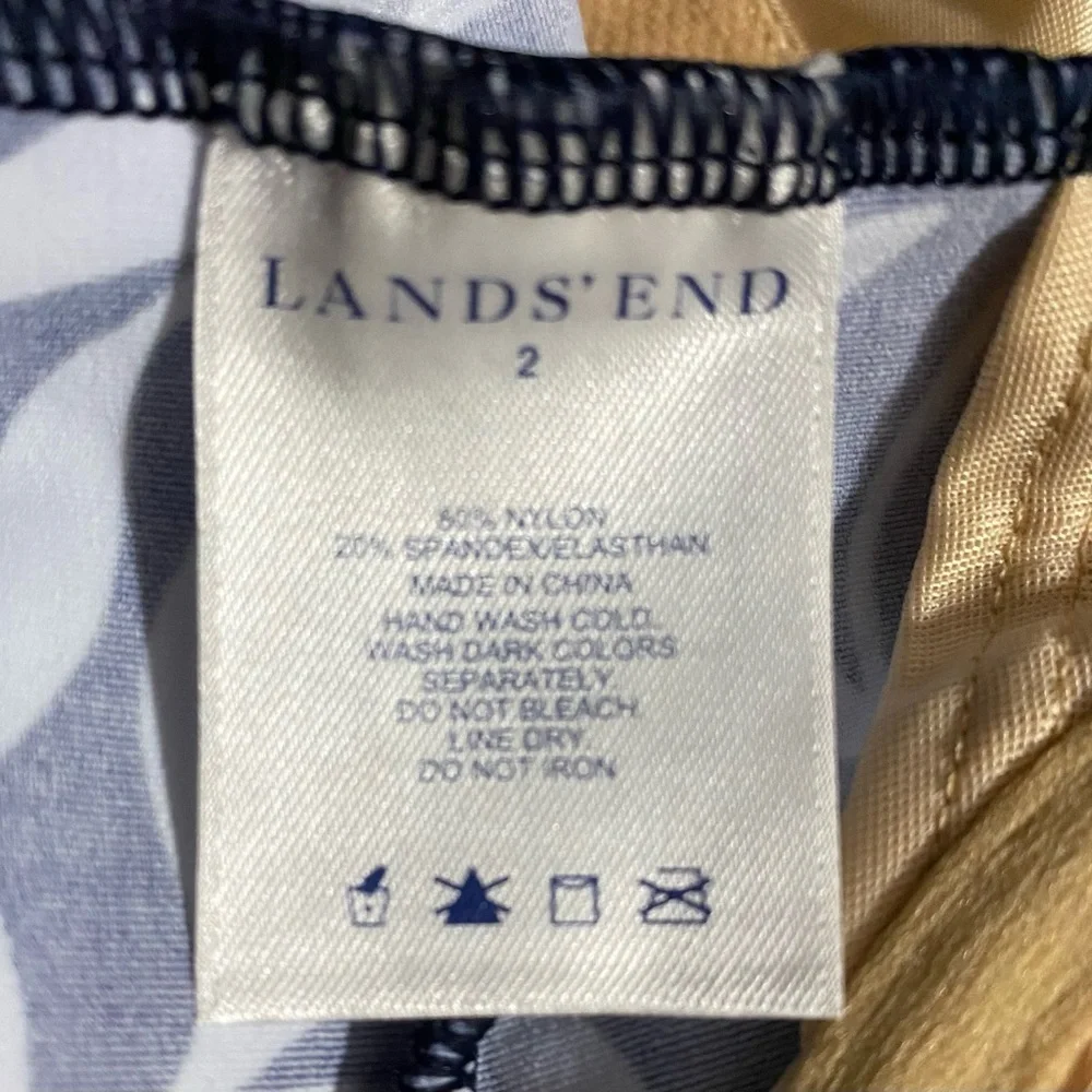 Lands End tankini swim