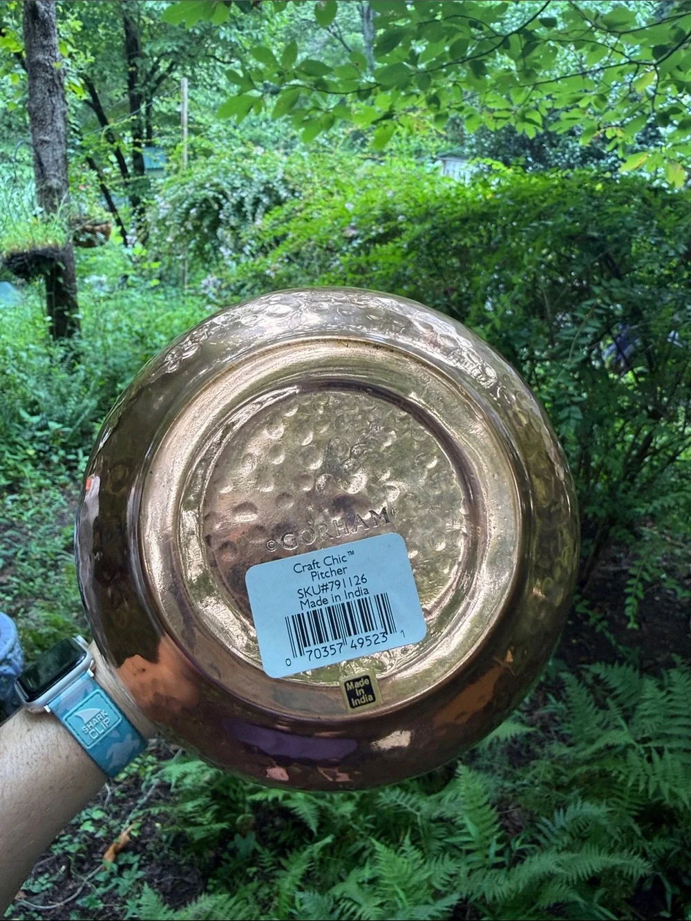 Gorham hand hammered
