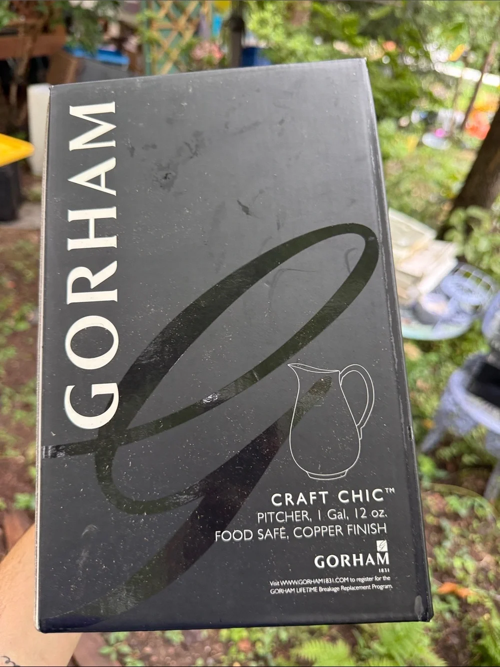 Gorham hand hammered
