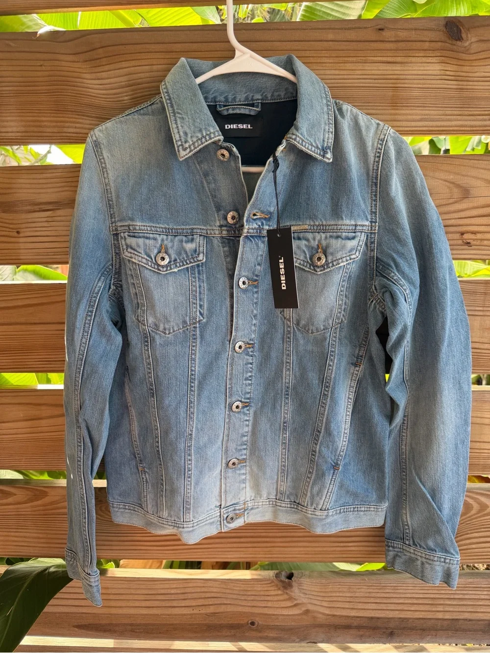 Diesel Light Blue Denim Truck Jacket