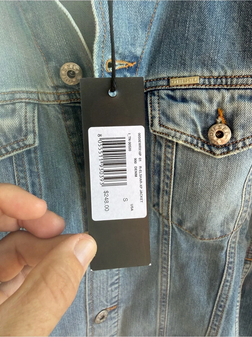 Diesel light blue