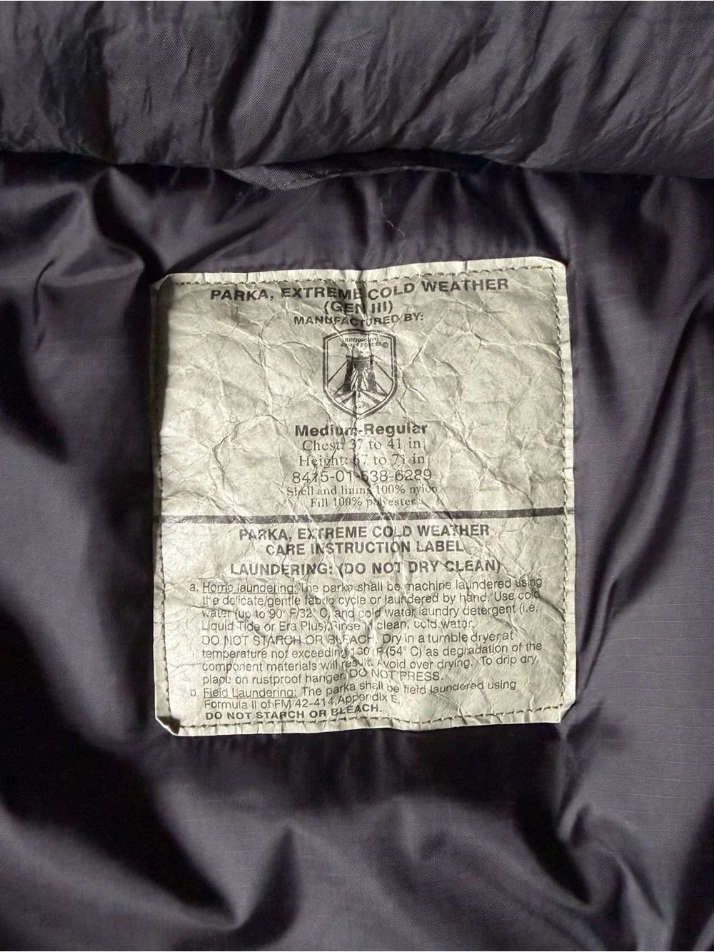 Brooklyn Armed Forces size medium