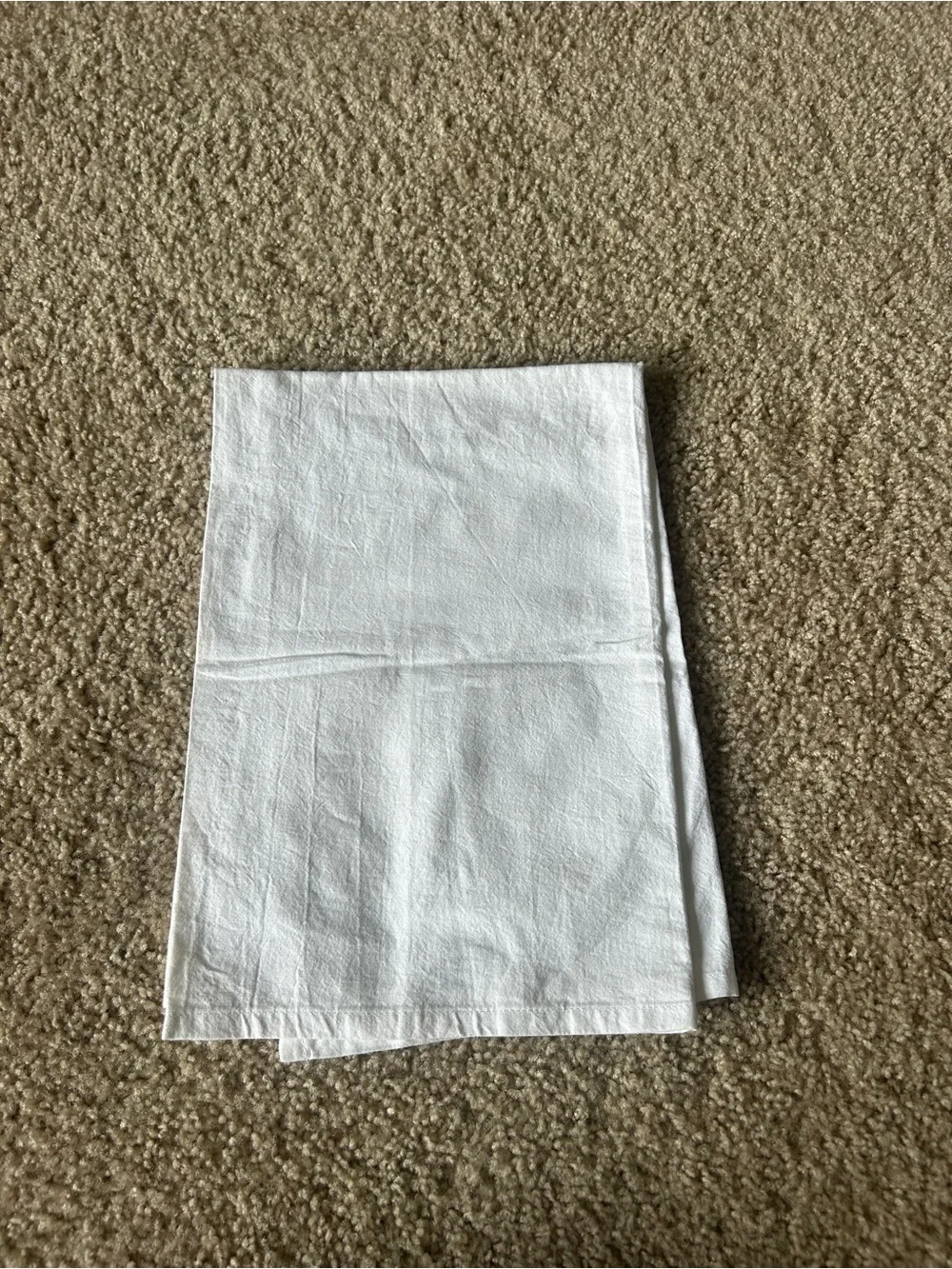 N/A white cotton